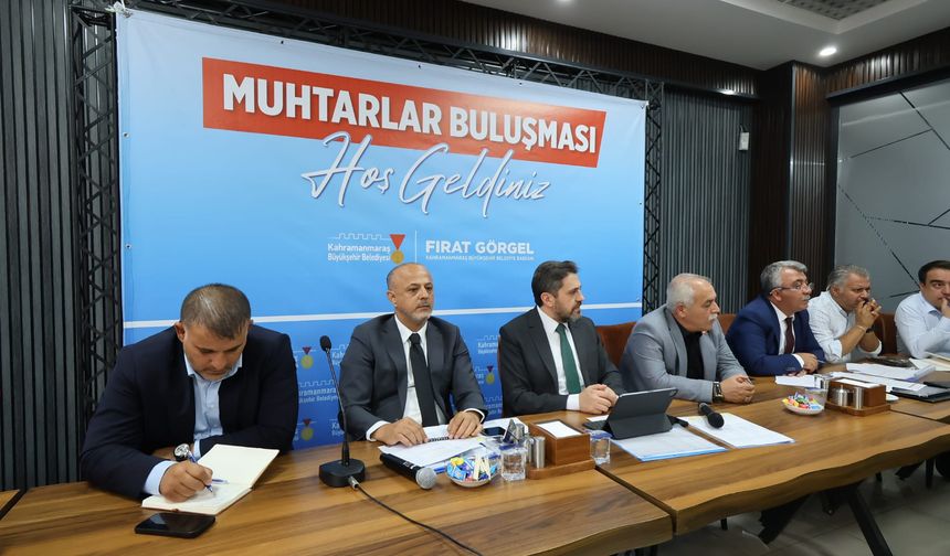 Büyükşehir’den Afşin’e Çözüm Odaklı Ziyaret