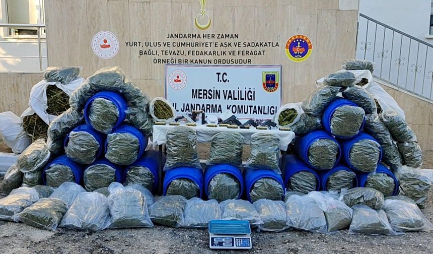 220 kilogram esrar ve 1 kilogram kokain ele geçirildi