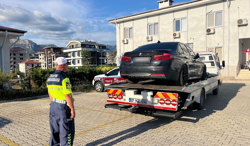Drift atan sürücüye 92 bin 784 lira ceza