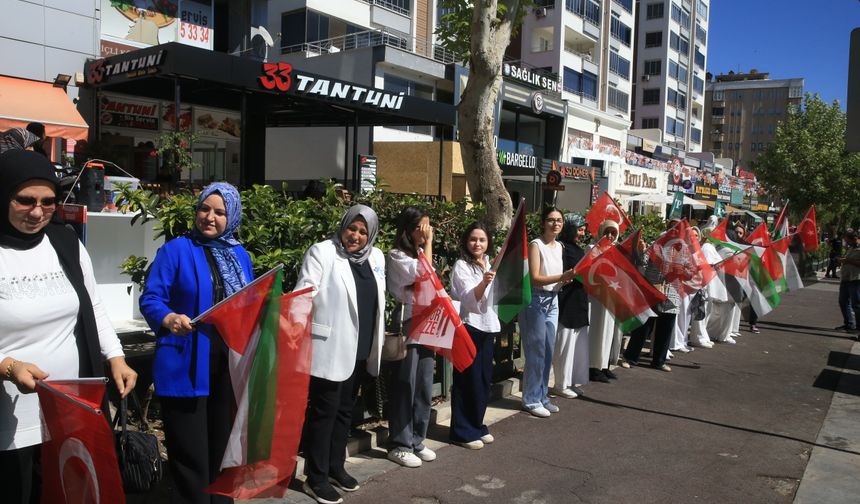 Kahramanmaraş ve çevre illerde 'Gazze İçin Sessiz Çığlık' etkinliği düzenlendi
