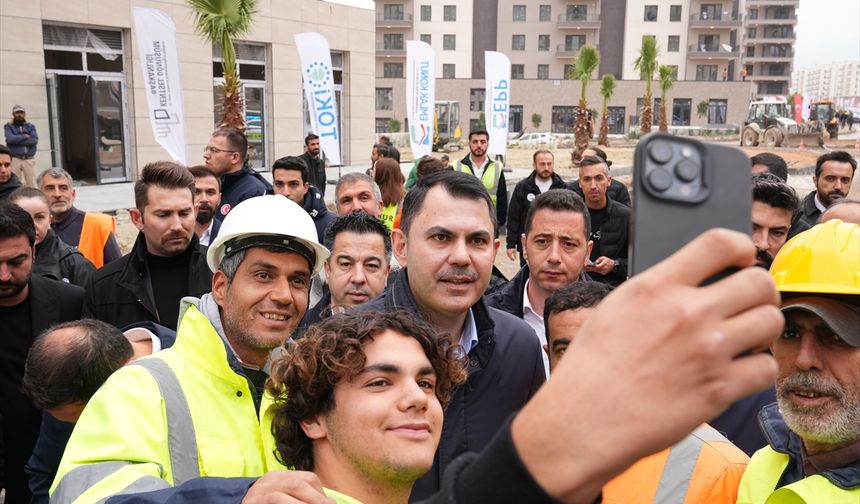 Bakan Kurum'dan Hatay ziyaretine ilişkin paylaşım: