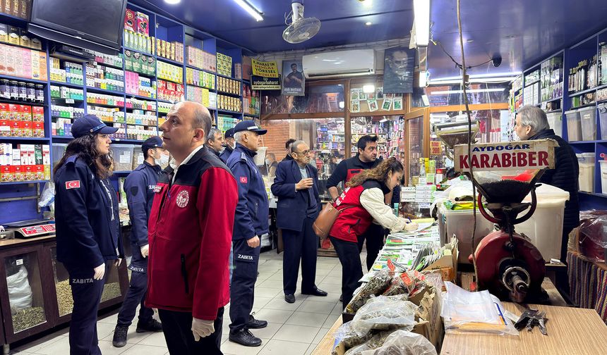Kapalı Çarşı’da Gıda Güvenliği İçin Kapsamlı Denetim