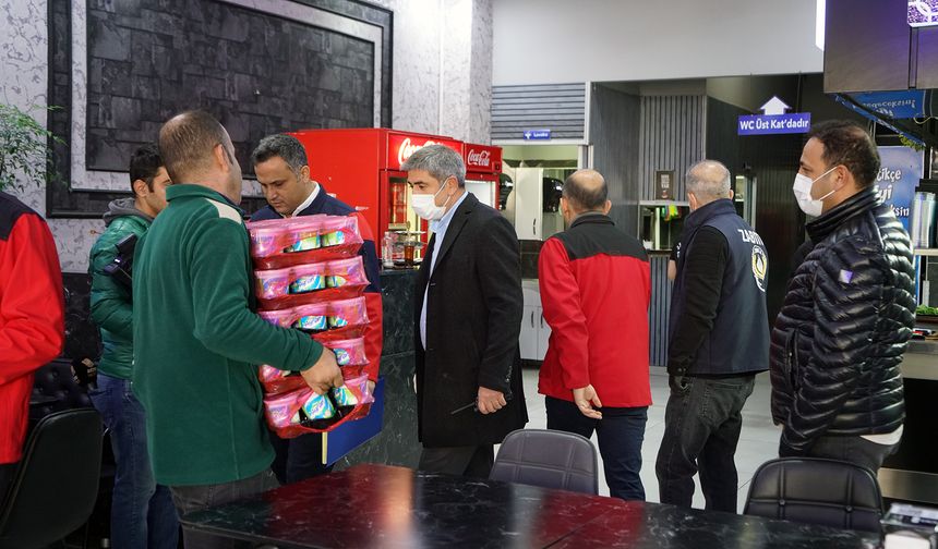 Büyükşehir Zabıtasından Uzun Çarşı’da Kapsamlı Denetim