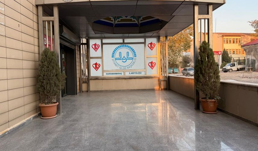 Kahramanmaraş İl Müftüsü değişti