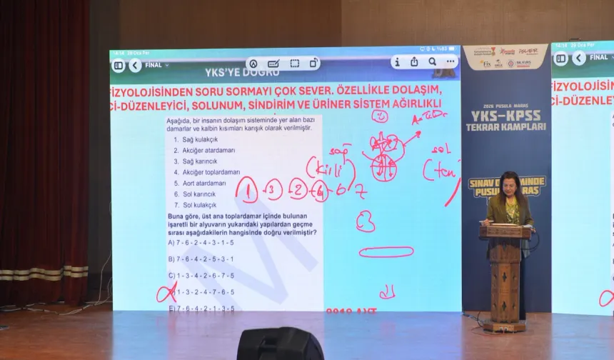 YKS Kampında Biyoloji Taktikleri Öğrencileri Güçlendirdi