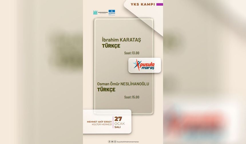 YKS Kampı Türkçe ile Devam Edecek