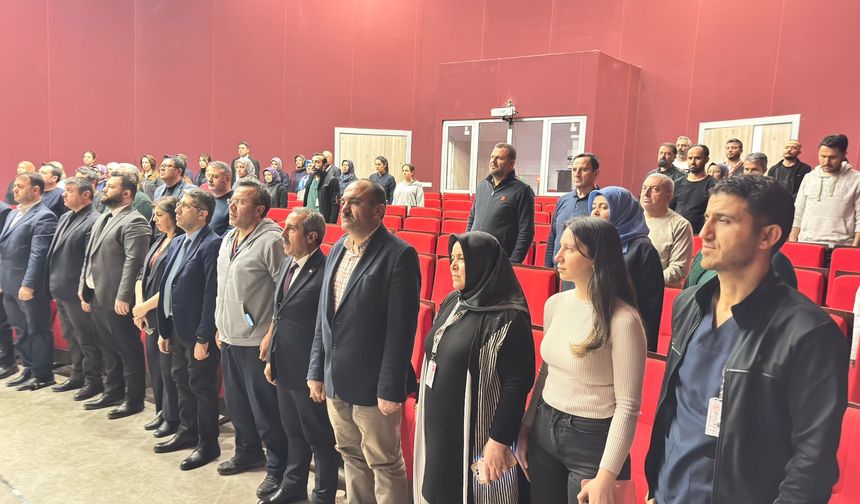 Hastanemizde 6 Şubat Asrın Felaketi Anma Töreni Gerçekleştirildi