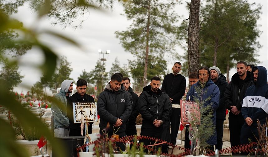 Akedaş Kahramanmaraş İstiklalspor Kulübü, depremde hayatını kaybeden sporcularını unutmadı