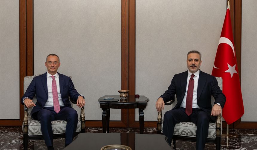Dışişleri Bakanı Fidan, Gazze Yüksek Temsilcisi Mladenov'u kabul etti