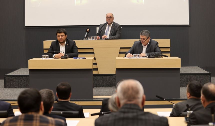 Dulkadiroğlu Belediyesi Şubat Ayı Meclis Toplantısını Yaptı