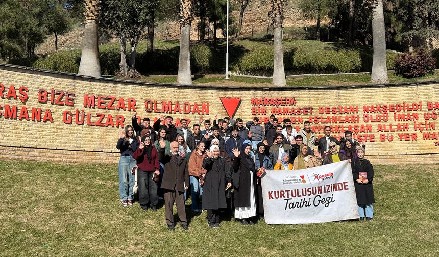 Gençler Kahramanmaraş’ın Kurtuluş İzlerini Adım Adım Keşfetti