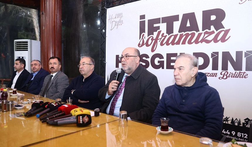 Başkan Akpınar, Basın Mensuplarıyla İftar Programında Bir Araya Geldi