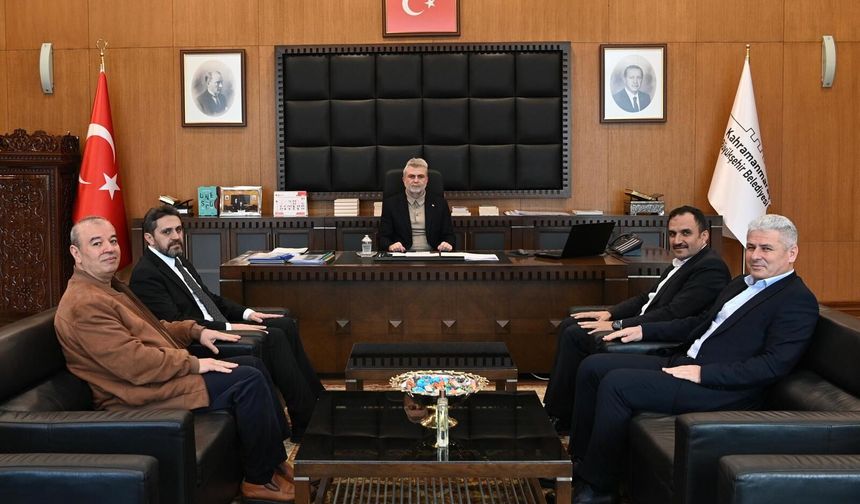 Memur -Sen İl Başkanımız Mehmet Çetin, Büyükşehir Belediye Başkanımız Fırat Görgel'e Nezaket Ziyaretinde Bulundu