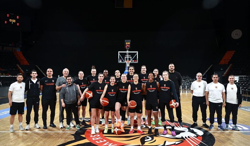 Avrupa Kupası'nda şampiyonluğa odaklanan ÇBK Mersin, finalin ilk maçında avantaj peşinde