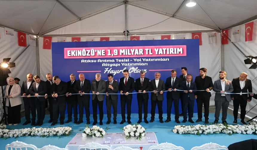 Büyükşehir’den Ekinözü’nün Geleceğine Büyük Yatırım: Atıksu Sorunu Tarih Oldu