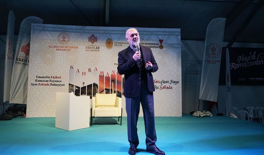 Emin Ay, Ramazan’ın İnsan ve Toplum Üzerindeki Etkilerini Anlattı