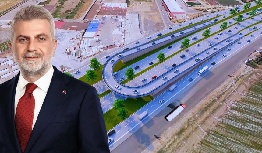 Çevre Yolu’nda Ulaşımı Rahatlatacak Kavşak Hızla Yükseliyor