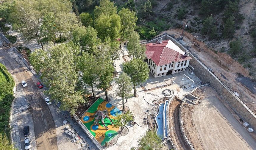 Çınaraltı Sosyal Tesisleri’nde Son Hazırlıklar Yapılıyor