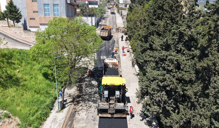 Büyükşehir Yol Yatırımlarını Sürdürüyor