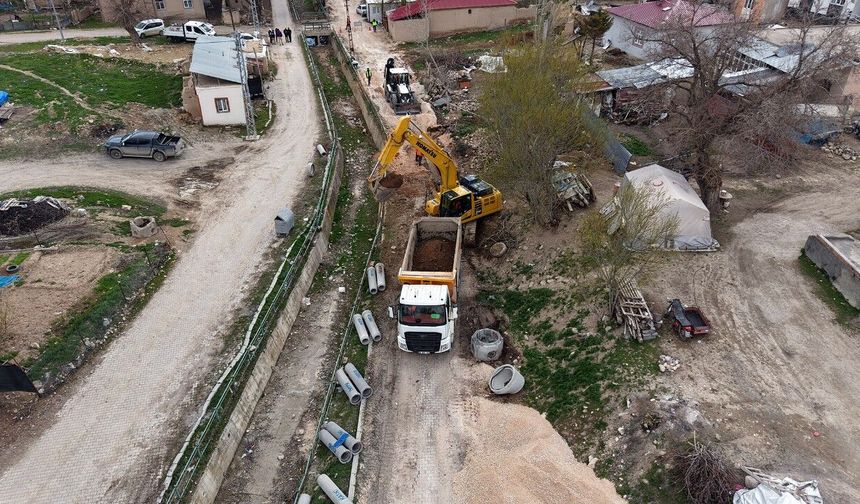 Afşin ve Elbistan’da Köy Evleri Yeni Altyapı Hatlarına Kavuşuyor