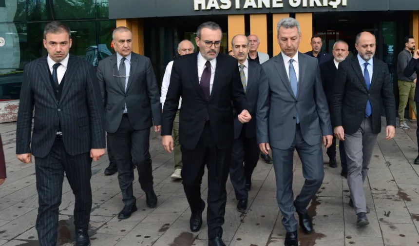 64. Dönem Kültür ve Turizm Bakanı ve AK Parti MKYK Üyesi Mahir Ünal’dan, KSÜ Tıp Fakültesi Hastanesi’ne Ziyaret