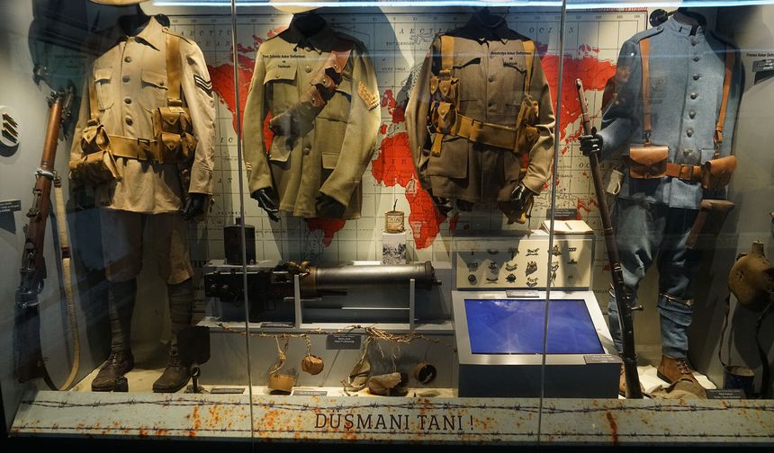 Çanakkale Savaşları Mobil Müzesi, Aliya İzzetbegoviç Millet Bahçesi’nde Ziyaretçilerini Ağırlıyor