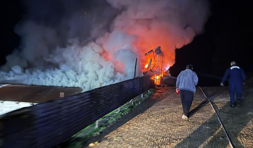 Kahramanmaraş'ta evde çıkan yangında 1 kişi hayatını kaybetti