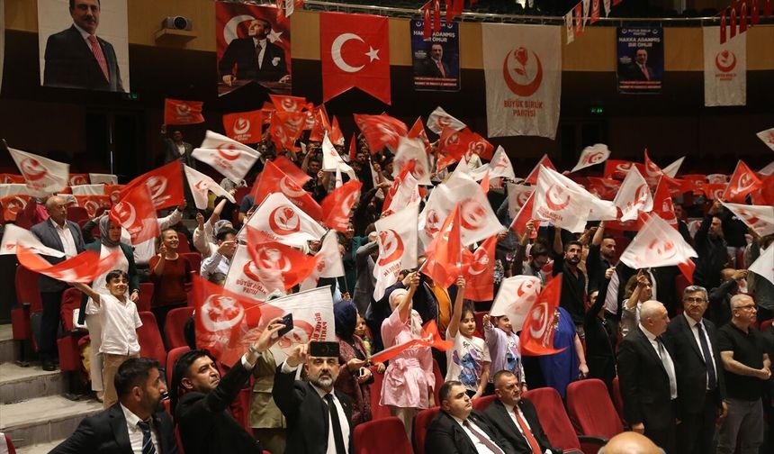 BBP Genel Başkan Yardımcısı İspir, Kahramanmaraş'ta partisinin il kongresinde konuştu:
