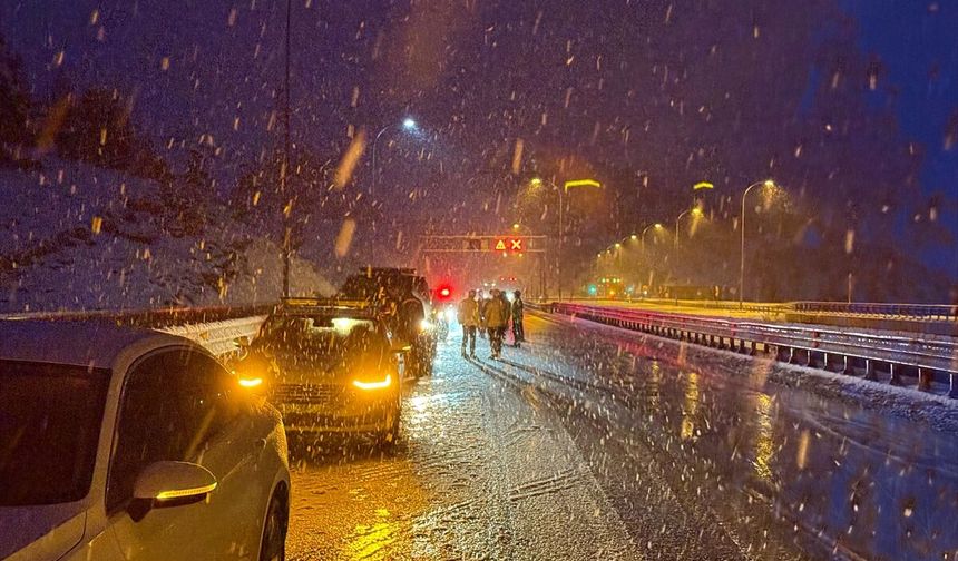 Kahramanmaraş'ın yüksek kesimlerinde kar yağışı etkili oldu