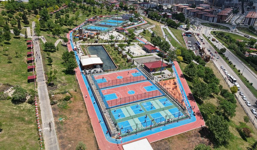 Kahramanmaraş'ta '15 Temmuz Spor Vadisi' hizmete açıldı