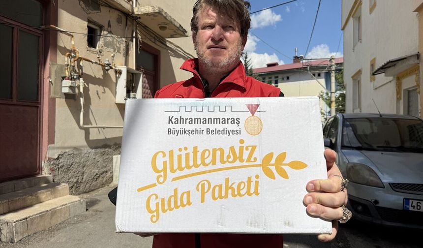 Kahramanmaraş'ta 500 çölyak hastası aileye glütensiz gıda desteği