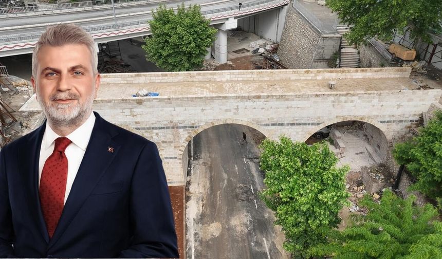 Tarihi Kanlıdere Köprüsü’nün Restorasyonu Tamamlanıyor