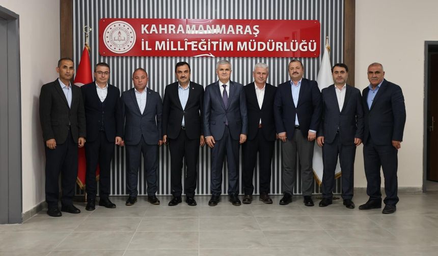 Memur - Sen’den İl Milli Eğitim Müdürü Akpınar’a Ziyaret