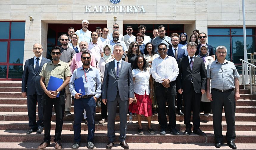 KSÜ, Erasmus+ KA171 Kapsamında Mauritius’tan Gelen Akademisyenleri Ağırladı