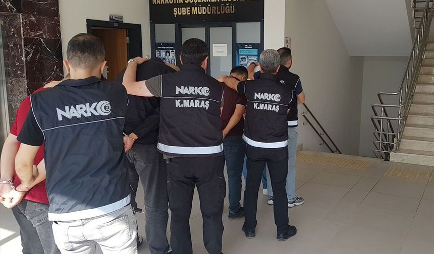 Kahramanmaraş'ta 195 bin 440 sentetik ecza hapı ele geçirildi