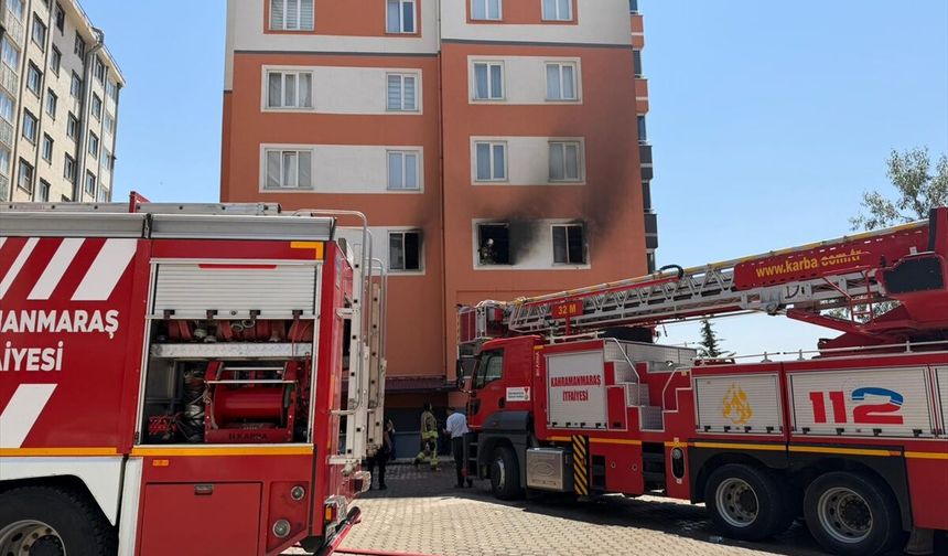 Kahramanmaraş'ta dairede çıkan yangında 3 kardeş hayatını kaybetti