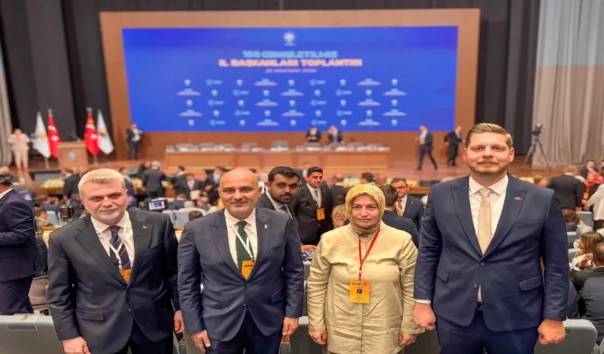 Başkan Görgel, AK Parti 180. Genişletilmiş İl Başkanları Toplantısı’na Katıldı