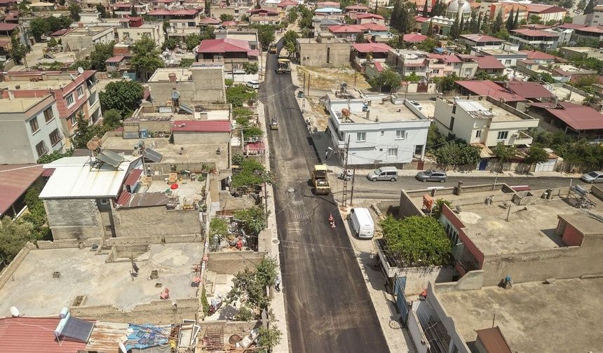 Büyükşehir’den Haydarbey Caddesi’nde Asfalt Mesaisi
