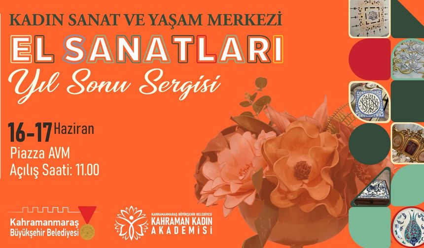 Büyükşehir’in Kadın Atölyelerinde Üretilen Eserler Ziyaretçilerin Beğenisine Sunulacak