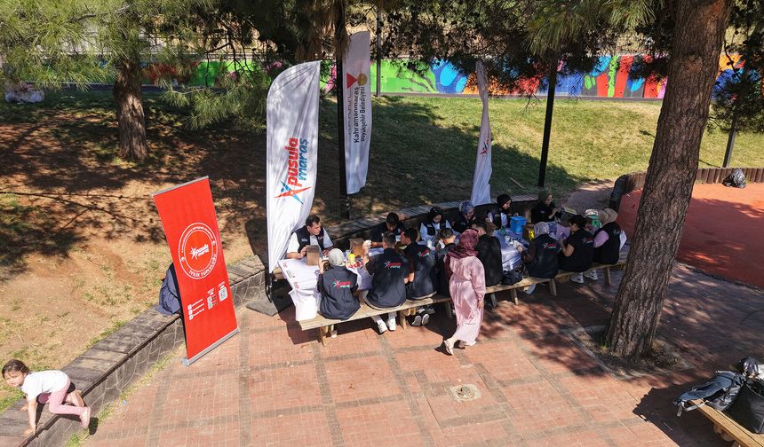 Pusula Maraş, Gençleri Kuş Evi Boyama Atölyesinde Buluşturdu