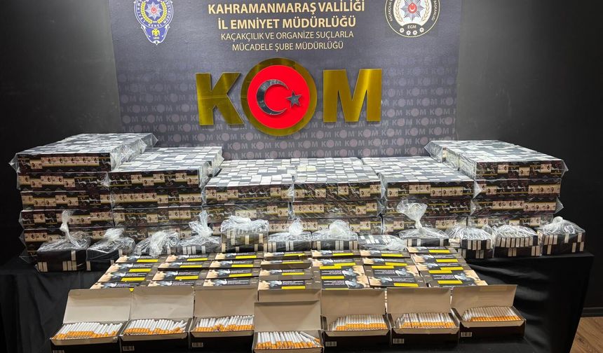 Kahramanmaraş'ta kaçakçılık operasyonunda 7 şüpheli yakalandı