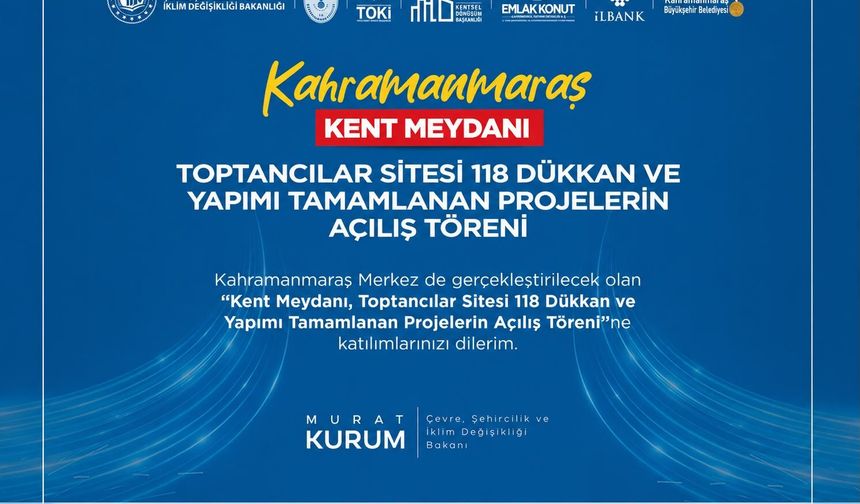 Şehre Değer Katacak 5 Yatırım Daha Hizmete Giriyor