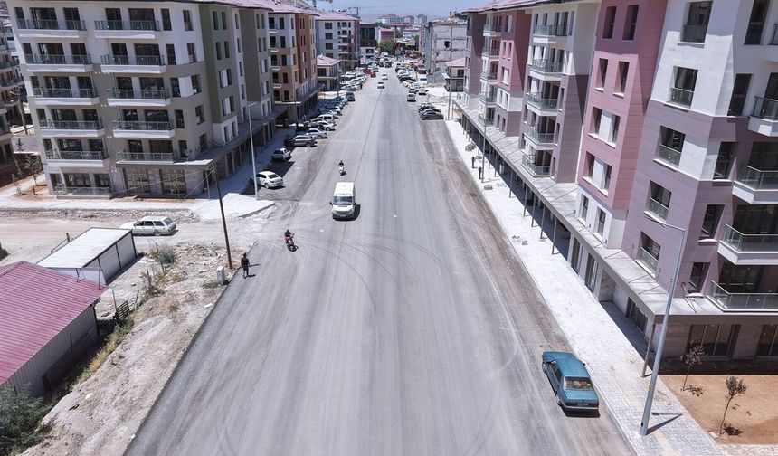 Büyükşehir, Elbistan Hacı Esat Efendi Caddesi’nde İlk Etabı Tamamladı