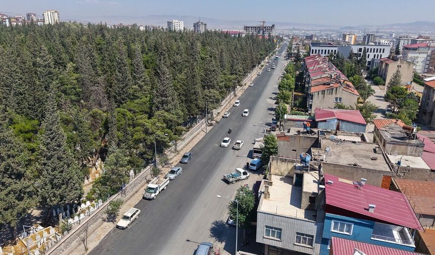 Büyükşehir, Şeyh Adil ve Girne Caddelerini Sıcak Asfaltla Yeniledi