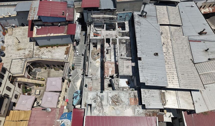 Tarihi Katiphan Sokağı’nda Dönüşüm Başladı