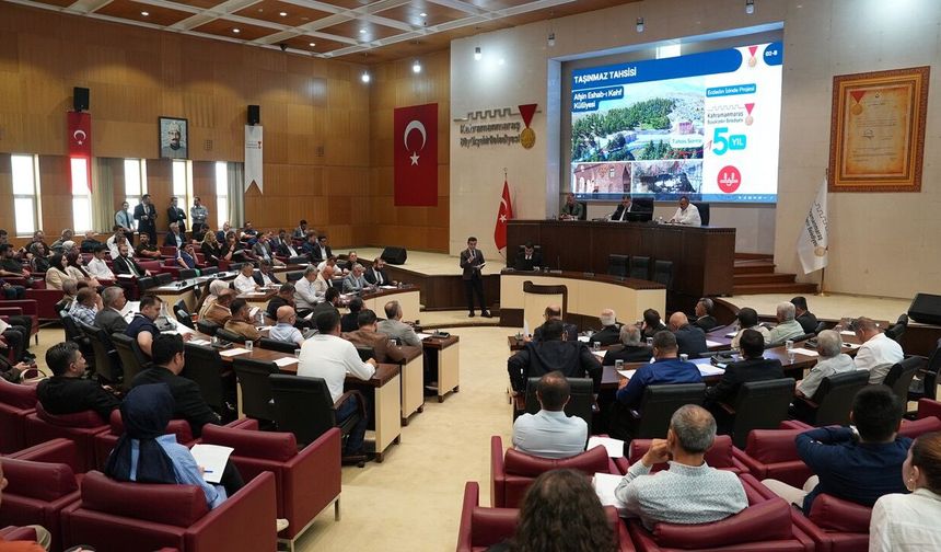 Büyükşehir Meclisi Temmuz Ayı Toplantısını Gerçekleştirdi