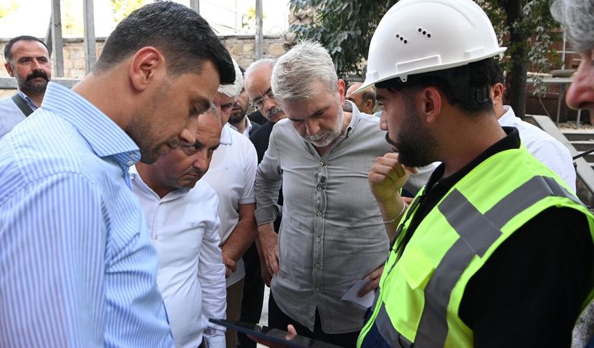 Başkan Fırat Görgel; “Tarihi Kahramanmaraş Kalemizde Çalışmalar Tamamlanıyor”