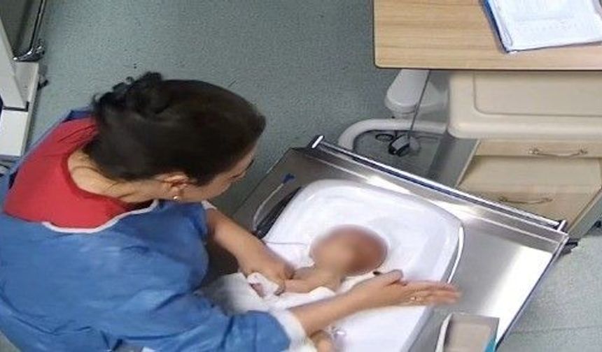 Kahramanmaraş'ta bebeğe şiddet uyguladığı iddia edilen hemşirenin yargılanmasına devam edildi