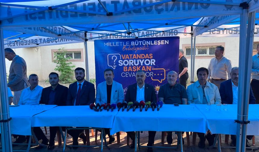 Tekir Mahallesi’nde Vatandaş Sordu, Başkan Toptaş Cevapladı