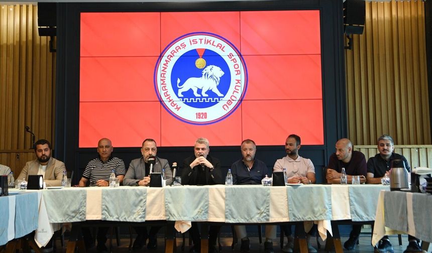 Başkan Görgel, İstiklalspor Yönetimi ve Futbolcularıyla Bir Araya Geldi